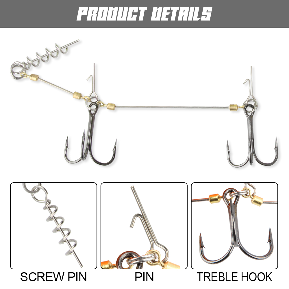 Spinpoler Pike Stinger Rig Hoo - Fishing Lure Soft Plastic review and price