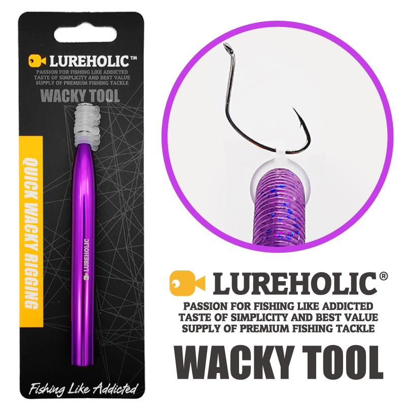 LUREHOLIC 8mm 12mm Wacky Tool  - Fishing Lure Making Kit review and price