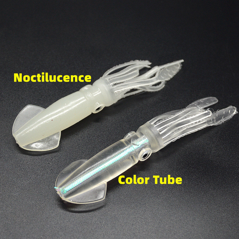 Noctilucence/Color Tube Squid  - Fishing Lure Soft Plastic review and price