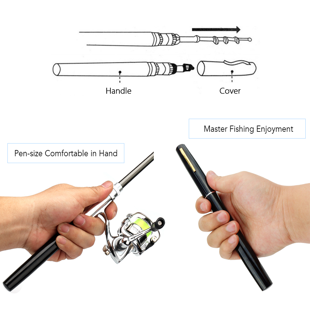 Pocket Collapsible Fishing Rod - Penn Reel Fierce review and price