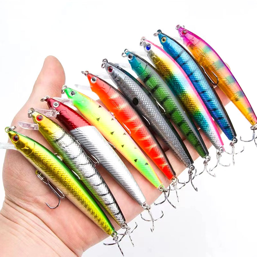 10PCS Jerkbait Minnow Swimbait - Fishing Lure Jerkbait review and price
