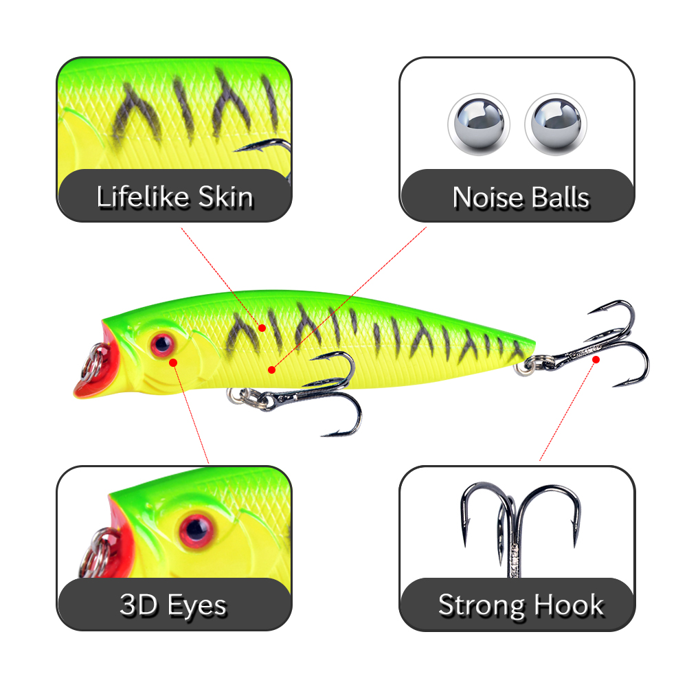 1pcs Fishing Lures High Qualit - Fishing Lure Topwater review and price