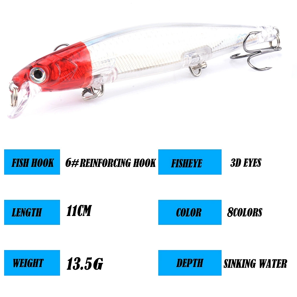 1pc Laser Sinking Minnow Fishi - Fishing Lure Jerkbait review and price
