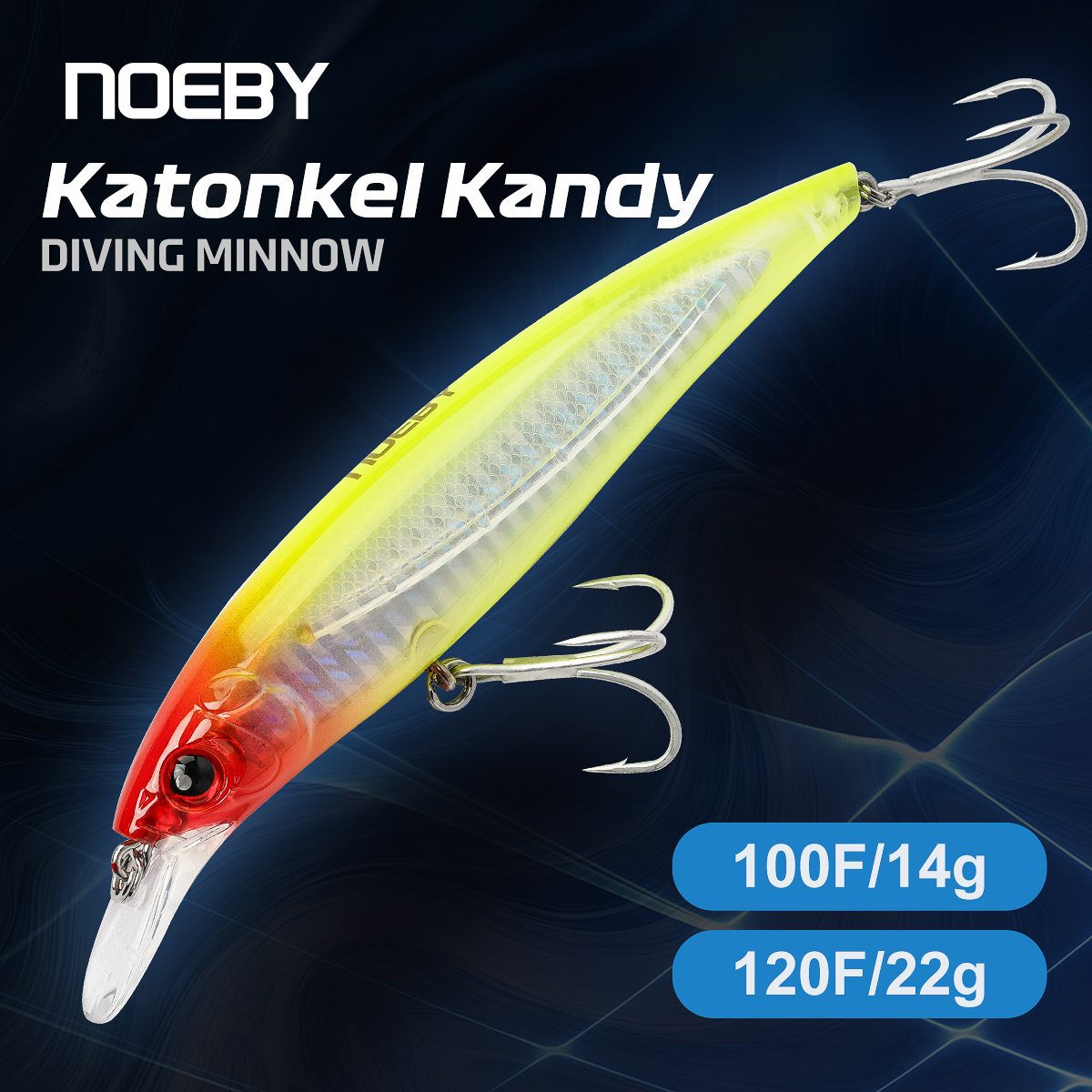 NOEBY Minnow Fishing Lure 100m - Fishing Lure Topwater review and price